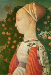 Portrett av Ginevra d'Este, ca. 1436-38 (trepanel)